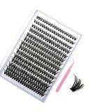 Shop Glue-Free 60D-D-9-16MIX Lash Clusters - Ayido 200 Individual False Eyelashes for DIY Extensions at Home | International Shipping Available - Buy Online on GoSupps.com
