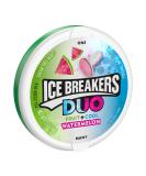 ICE Breakers Duo Sugar Free Mints Watermelon 1.3 Ounce - Buy Online on GoSupps.com