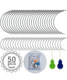 75 PCS Curved & J Shape Needles Set for Leather, Carpet, Canvas, Upholstery & Embroidery - Buy Online on GoSupps.com