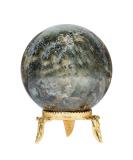 PYOR Labradorite Crystal Round Crystal Ball Spiritual Crystals Crystal Balls Crystals and Stones Gemstone Collection Decorative Balls Energy Crystals Meditation Altar Labrodorite - Buy Online on GoSupps.com