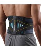 Back Brace for Lower Back Pain Relief | 7 Stays Bionic Waist Pad | Men & Women | Lumbar Support for Sciatica Herniation Weight Lifting (M) Black - Buy Online on GoSupps.com