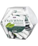 NOW Foods Solutions Xyliwhite Toothpaste Gel - Refreshmint Cleanses & Whitens 40 Units 1-Oz Tubes - Buy Online for International Shipping - Buy Online on GoSupps.com