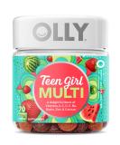OLLY Teen Girl Multi Gummy  Healthy Skin and Immune Support  15 Essential Vitamins  Biotin  Zinc  Calcium  Chewable Multivitamin  Berry Melon  35 Day Supply - 70 Count Berry  Melon 70 Count (Pack of 1) - Buy Online on GoSupps.com