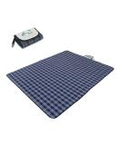 Wind Tour Family Outdoor Waterproof Durable Picnic Blankets with Carry Strap Foldable 5070.9 inch Sandproof Beach Mat for Kids Playground Camping Park Hiking Grass Travelling (1  Navy Blue) 1 Navy Blue - Buy Online on GoSupps.com