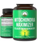 Mitochondria Maximizer with CoQ10 and Active PQQ. Best Mitochondrial Support Supplement with MCT Oil. Natural Cellular Generator for Clean, Focused Energy 60 Vegetarian Capsules 60 Count (Pack of 1) - Buy Online on GoSupps.com