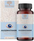 High-Dose Eye Vitamins - 120 Natural Vegan Capsules with Lutein Zeaxanthin Beta-Carotene & Essential Vitamins for Optimal Eye Health - 4-Month Supply - Buy Online on GoSupps.com