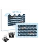 Lash Clusters 96 Pcs DIY Individual Eyelash Extensions | Thin Band & Soft | C-Mix (10-16mm) Hail - Buy Online on GoSupps.com