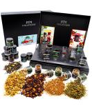 Hallingers Christmas Car - Tea Advent Calendar Handmade vegan & gluten -free in screw glasses (set) - Mother's Day gift & gift ideas for Father's Day |Recovery chalukka friendship 24er tea advent calendar - Buy Online on GoSupps.com