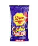 Chupa Chups Tongue Painter Lollipops - 120 Count Refill Bag (Cola Cherry & Orange Flavors) | Color Your Tongue with Fun! - Buy Online on GoSupps.com