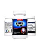 Pharmekal Zinc 25mg - 100 Mini Easy Swallow Tablets | Immune Support & Antioxidant Mineral | Gluten Free - cGMP Compliant - Made in USA - Buy Online on GoSupps.com