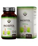 1000mg Myo-Inositol Chromium & Folate Blend for Female Support - 90 Vegan Capsules | Vitamins for Women - Non GMO & Gluten Free - Made in UK - Buy Online on GoSupps.com