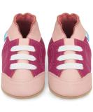 Soft Sole Leather Baby Shoes for 12-18 Months - Pink Sneakers for Baby Girls and Boys - Buy Online on GoSupps.com