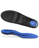 Performance Carbon Fiber Insoles for Soccer Cleats | Anti-Twist Shock Absorbing Athletic Inserts | Injury Protection for Football Baseball & Softball - Size S (M 3-5 / W 4-6 - Buy Online on GoSupps.com