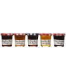 French assortment jam strawberries apricots raspberries orange bitter cherries Bonne Maman-assortiment confiture fraises abricots framboises orange ameres cerises - 250 gr - Buy Online on GoSupps.com