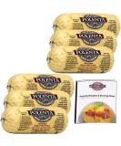 San Gennaro Gluten-Free Polenta Basil & Garlic 18 oz Pack of 6 | Vegan, Kosher, Pre-Cooked | Fat-Free, Cholesterol-Free, Preservative-Free | Includes Recipes Booklet Bundle - Buy Online on GoSupps.com