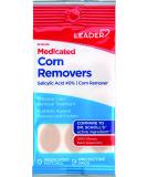 Leader Medicated Corn Remover with Salicylic Acid - Toe Corn Treatment Pads for All-Day Pain Relief & Protection - 9 Pads - Buy Online on GoSupps.com
