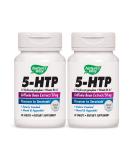Buy Nature's Way 5-HTP Supplement - L-5-Hydroxytryptophan with Vitamin B6 C & Griffonia Bean Extract - 30 Count (2 Pack) | International Shipping Available - Buy Online on GoSupps.com