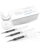 Niusmile Teeth Whitening Kit - Activated Charcoal & Coconut Oil - Non-Sensitive, Natural & Organic - Mint Taste - Buy Online on GoSupps.com