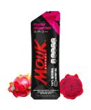 MOUK Energy Workout Gel - All Natural Dragon Fruit Flavor Vegan & Gluten Free 10 Pack | Easy Digestion Essential Electrolytes Chia Seeds - Buy Online on GoSupps.com
