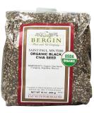 Organic Black Chia Seeds - Bergin Fruit & Nut Company - 16 oz (454 g) - Buy Online on GoSupps.com
