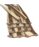 Remyhaar.eu 35cm Clip-In Hair Extensions - 7 Set 70g 100% Remy Real Hair 4/613# Mixed Color - Buy Online on GoSupps.com