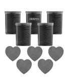 1000 PCS Lint Free Nail Wipes - Nail Polish Remover & Lash Extension Supplies - Perfect for Gel Polish & Eyelash Glue Cleanup - Black - Buy Online on GoSupps.com