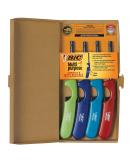 BIC Multi-purpose Classic Edition Candle Lighters, Long Durable Metal Wand, Great For Candles, Grills and Fireplaces, Assorted Colors, 4-Count Multicolored - Buy Online on GoSupps.com