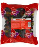 Red Band Liquorice Fruit Duos 1 Kg - Delicious and Vibrant Candy Mix - Buy Online on GoSupps.com