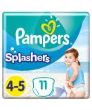Pampers Splashers Swim Nappies Size 4-5 (9-15 kg) - 11 Nappies - Water Protection - Buy Online on GoSupps.com