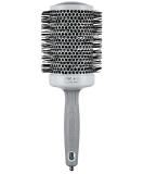 Olivia Garden Round Hair Brush Mega Ceramic + Ion 65mm - Antistatic Ceramic Body & Nylon Bristles for Perfect Styling - International Shipping - Buy Online on GoSupps.com