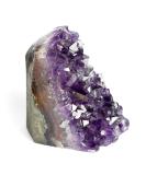 Deep Purple Amethyst Cluster (250-350g) - Polished Geode Quartz Crystal for Spiritual Healing and Home Decor - Buy Online on GoSupps.com