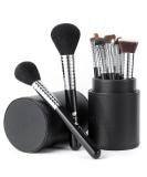 Ducare 11-Piece Professional Makeup Brush Set | Premium Soft Brushes with Fashionable Wood Handles & Holder | High-Quality Beauty Tools - Buy Online on GoSupps.com