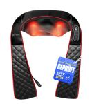 Shiatsu Neck Massage Device with Heat - Back & Shoulder Relaxation Roller for Neck Pain Relief | EU Shipping - Buy Online on GoSupps.com