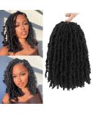12 Butterfly Locs Crochet Hair 8 Packs Distressed Faux Soft Pre Looped Braids for Black Women (#1B) - Pack of 8 - Buy Online on GoSupps.com