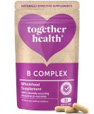 B-Vitamin Complex with Whole Food Nutrients - Vegan Friendly - Made in the UK - 30 Vegecaps - Buy Online on GoSupps.com