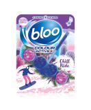 Bloo Limited Edition Chill Ride Blue Coloured Water with Anti-Limescale Cleaning Foam Dirt Protection and Extra Freshness 1 x Toilet Block - Buy Online on GoSupps.com