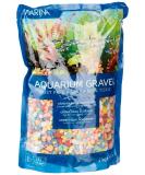 Marina Decorative Aquarium Rainbow Gravel Multi-Colour 2 Kg 2 kg (Pack of 1) Multi - Buy Online on GoSupps.com