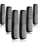 12 Pieces Hair Combs Set Pocket Fine Plastic Hair Combs for Women and Men, Fine Dressing Comb (Black) - Buy Online on GoSupps.com