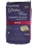 Eurostar Chapati Atta Gluten Free Flour (White 1.5kg) White 1.5 kg (Pack of 1) - Buy Online on GoSupps.com