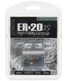 Etymotic Research ER20XS High-Fidelity Earplugs (Concerts  Musicians  Airplanes  Motorcycles  Sensitivity and Universal Hearing Protection) - Standard  Clear Stem/Frost Tips (4 Piece Set) Standard Fit - Buy Online on GoSupps.com
