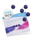 Oral Prevent Plaque Coloring Tablets - Dye Dytics For Children/Adults - Chewing Tablets - Coloring Denture - erythrosine -Free - 40 pieces - Buy Online on GoSupps.com