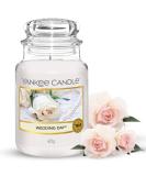 Yankee Candle scented candle large candle in a glass | Wedding Day | Burn time up to 150 hours Wedding Day large candle in a glass - Buy Online on GoSupps.com