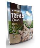 Croci Tofu Clean Litter 10L - Clumping Cat Litter Biodegradable flushes down the toilet 100% vegetable Long lasting Anti-odor Sand 10 L NATURAL - Buy Online on GoSupps.com