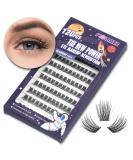 FLOMAZE 120 Cluster Lash Extensions - DIY Individual False Eyelashes for Natural Glamour Look (12mm) - Buy Online on GoSupps.com