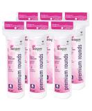 Swisspers Premium Hypoallergenic Cotton Rounds - 80 Count (Pack of 6) | Total 480 Rounds - Buy Online on GoSupps.com