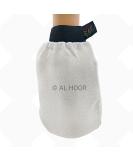 Genuine Moroccan Kessa Body Exfoliating Mitt Glove - Premium Quality for Dead Skin and Fake Tan Removal (White) - Buy Online on GoSupps.com