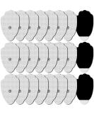 Buy TENS Unit Electrode Pads - Reusable Premium Large Snap Electrodes (24 Pack) - Durable 20-30 Uses - Buy Online on GoSupps.com