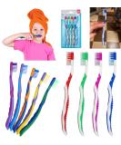9Pcs Toothbrush Set for Dental Care 19cm Toothbrushes with Soft Bristles and Convenient Handle Non-Toxic Toothbrushes for 3+Y 9 Pack - Buy Online on GoSupps.com