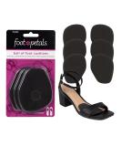 Foot Petals Women's Rounded 3 Pair  Black  One Size - Buy Online on GoSupps.com