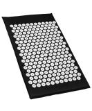 Retoo Acupressure Mat for Back & Neck Pain Relief | Stress Relief & Blood Circulation | Ideal for Men & Women - Black - Buy Online on GoSupps.com